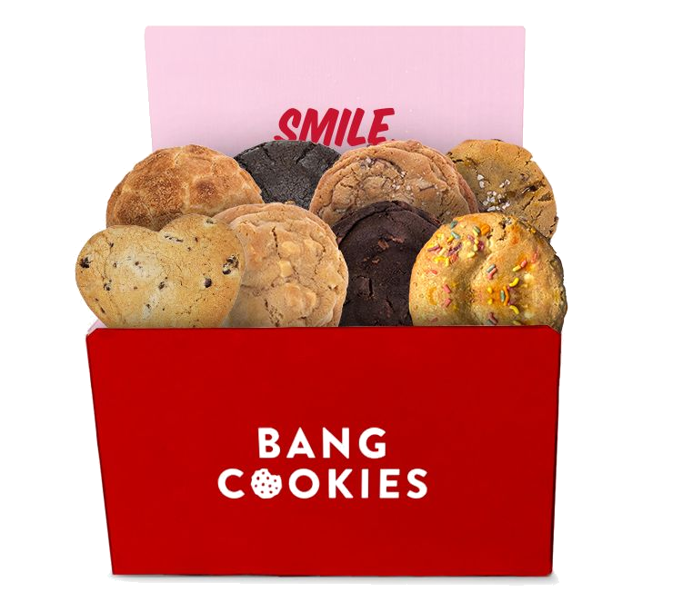 Valentine's Day Bang Cookies box (16 pc)
