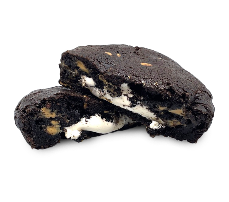 Rocky Road Cookie, cut | Bang Cookies